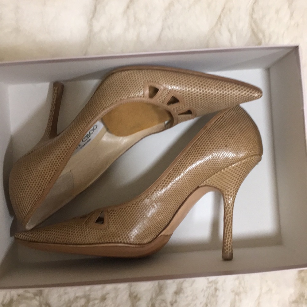 Jimmy Choo Heels. 4” heels. Original box.